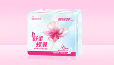 舒柔蝶翼16片日用棉面衛(wèi)生巾PJ01065