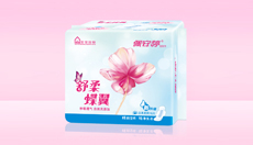 舒柔蝶翼16片日用網(wǎng)面衛(wèi)生巾PJ01066